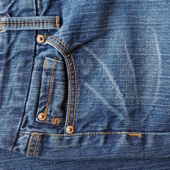 7 For All Mankind Dark Wash Bootcut Jeans 28 - Picture 6 of 8